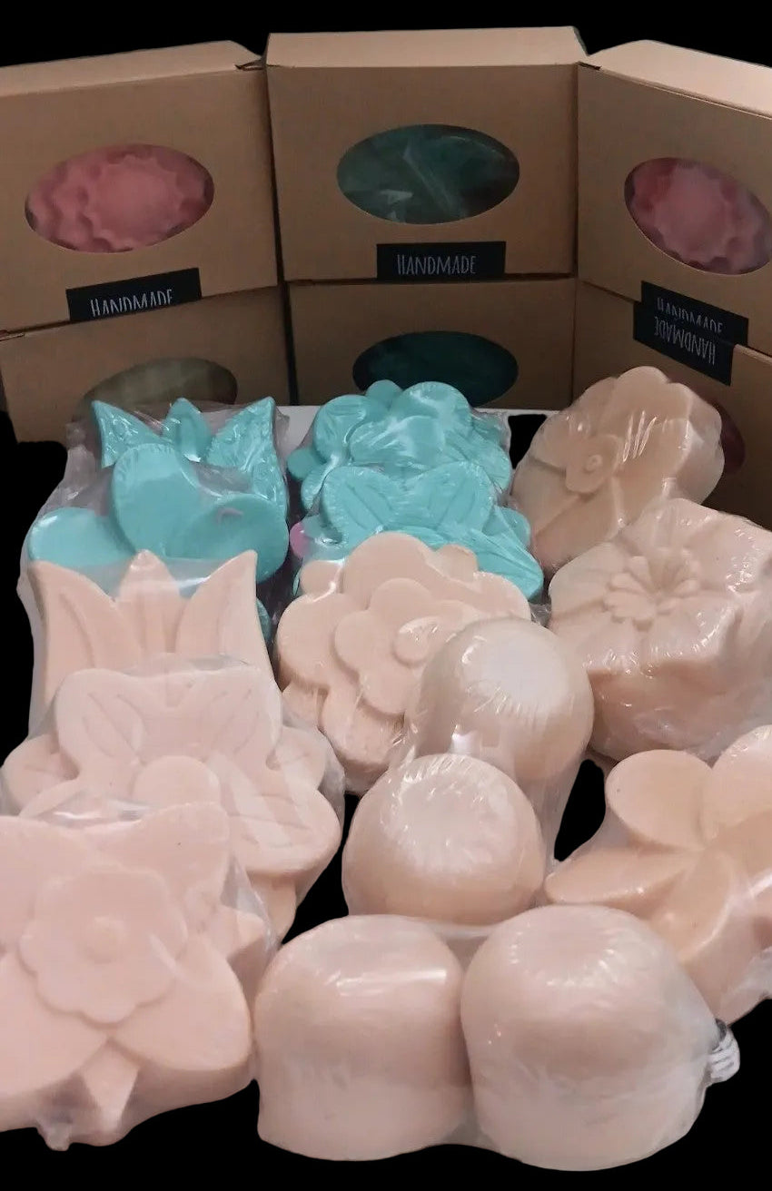 ASSORTED FLOWER HAND SOAP 5 enclosed.