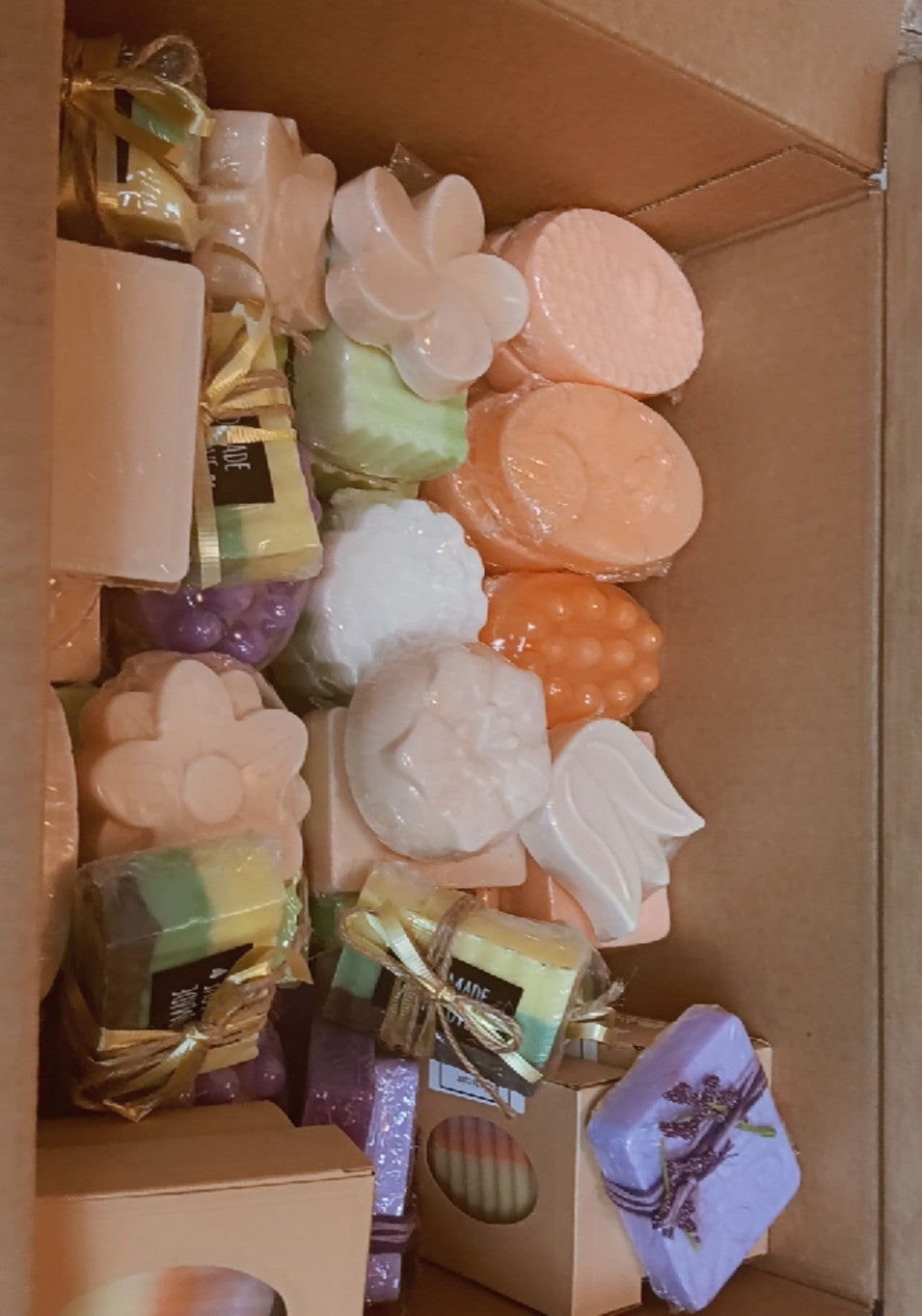 Vendors wholesale work Order/ 25 soap bars,  plus free gift included